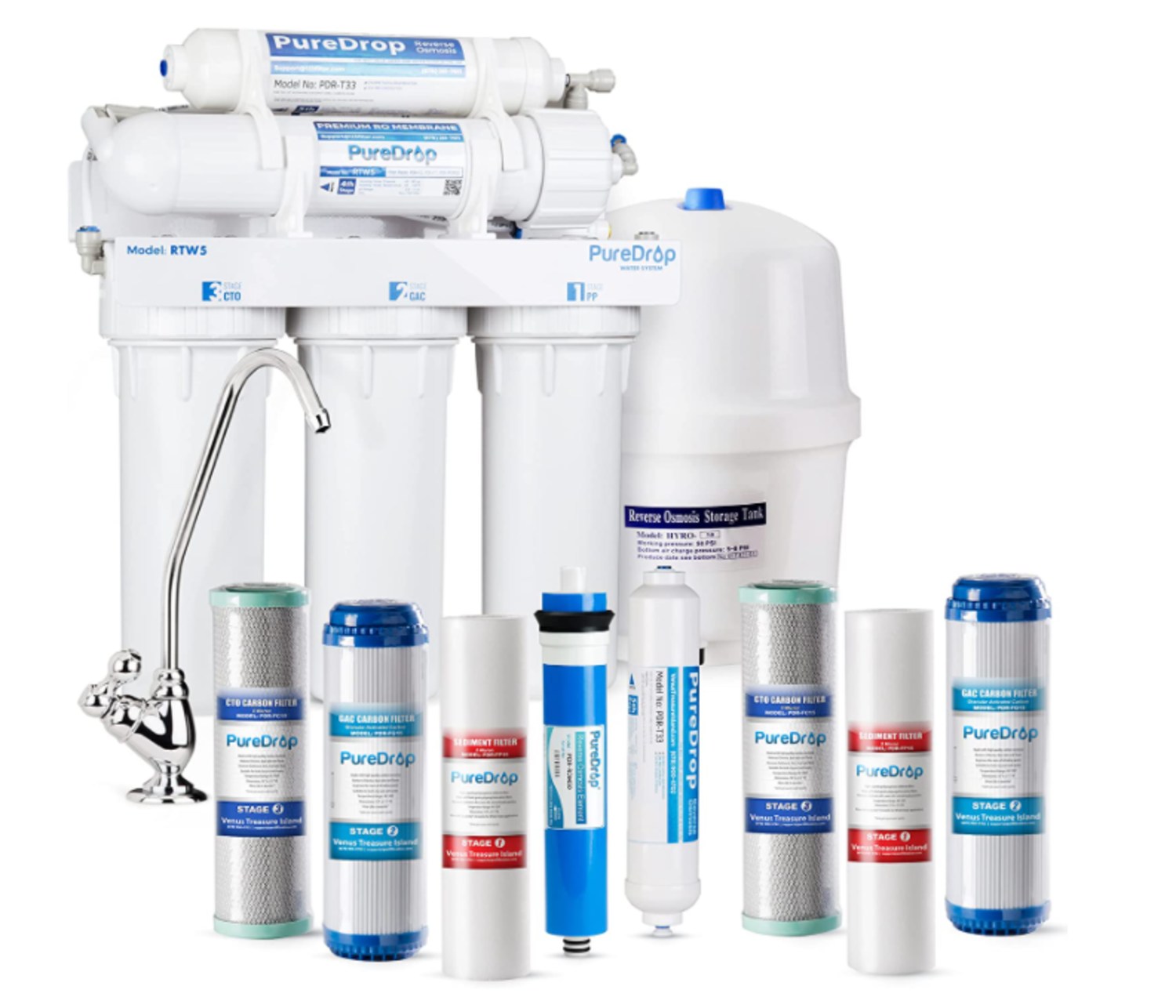 ISpring 6-Stage Reverse Osmosis System