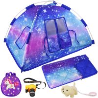 Ecore Fun American Dolls Camping Tent Set