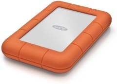 LaCie Rugged Mini 2TB USB 3.0 / USB 2.0 Portable Hard Drive + 1mo Adobe CC All Apps