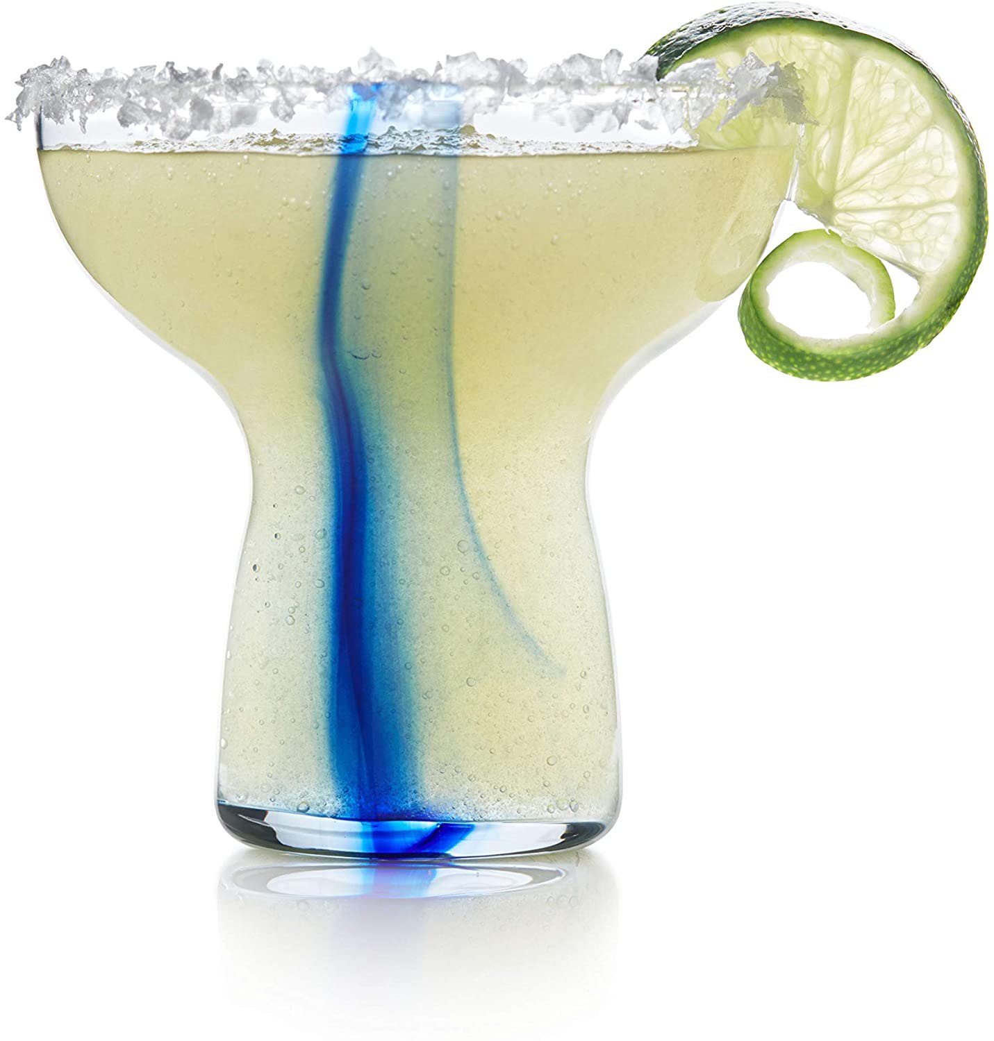 Libbey Blue Ribbon Stemless Margarita Glasses