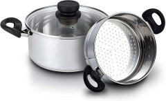 Nevlers Stainless Steel 3 Quart Steamer Pot