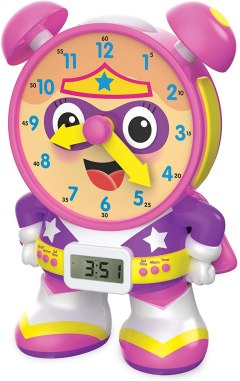 The Learning Journey Super Telly Teaching Time Clock