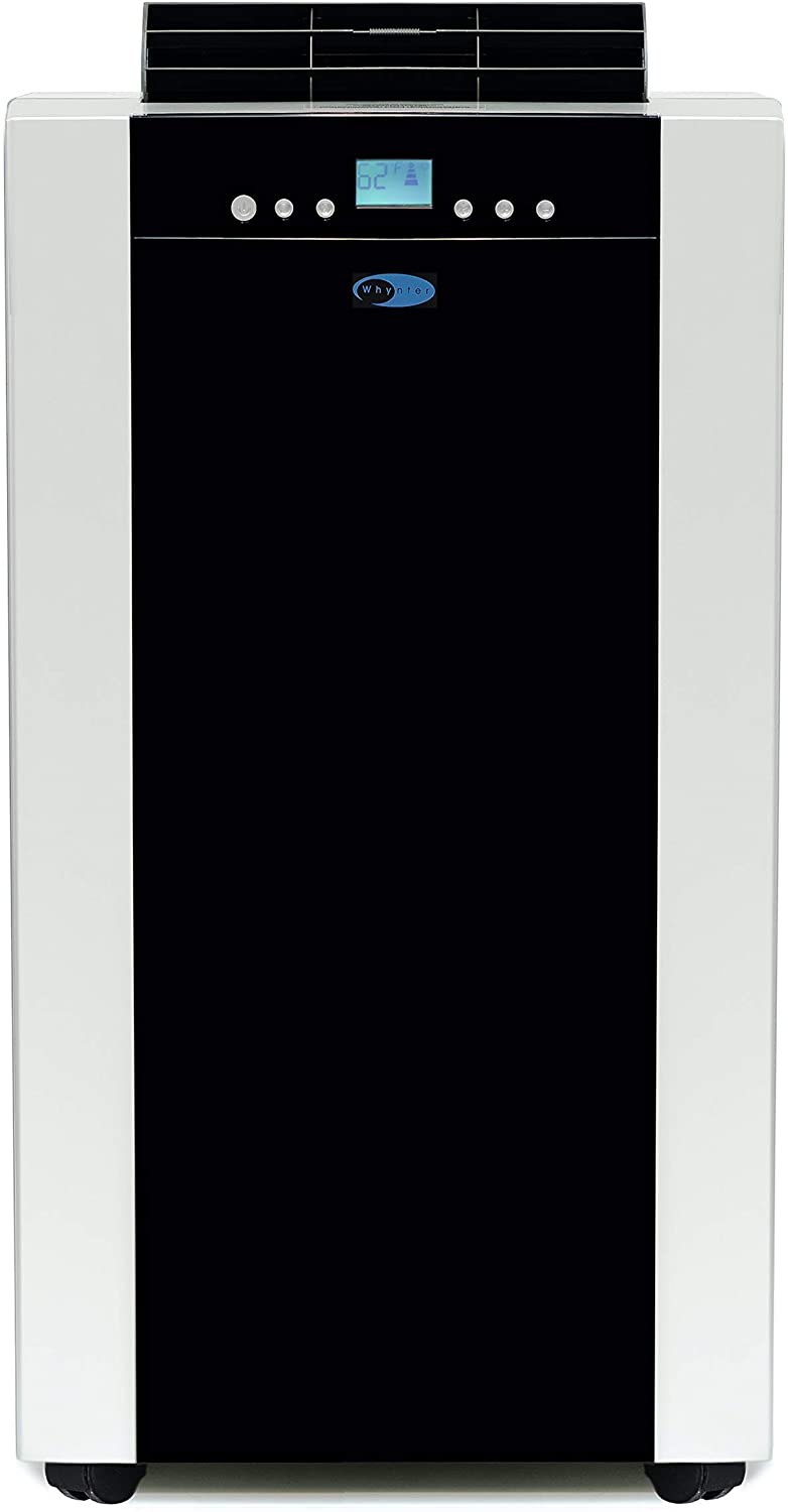 Whynter ARC-14SH 14,000 BTU Dual Hose Portable Air Conditioner, Dehumidifier, Fan &amp; Heater