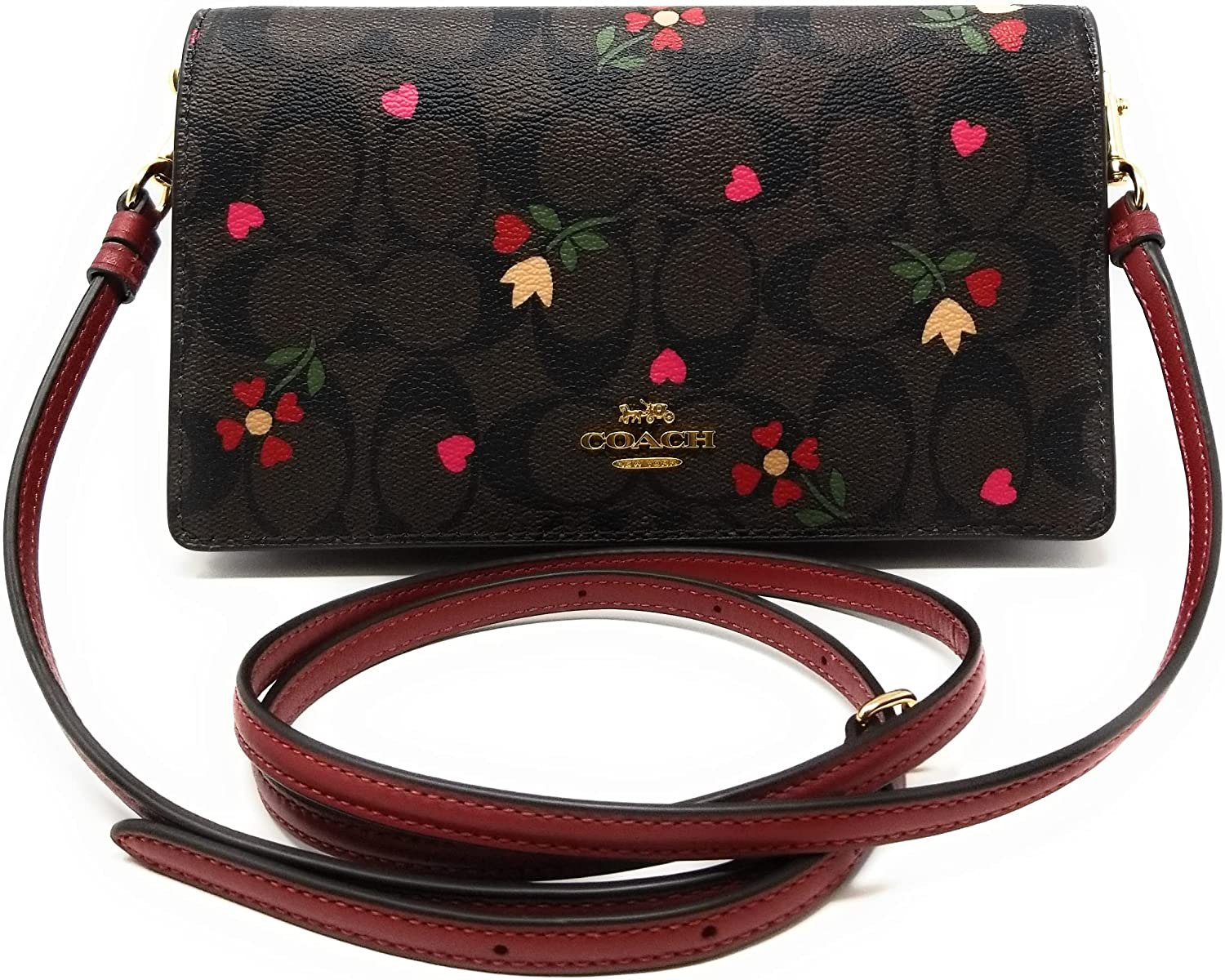 Coach Foldover Clutch Crossbody Bag