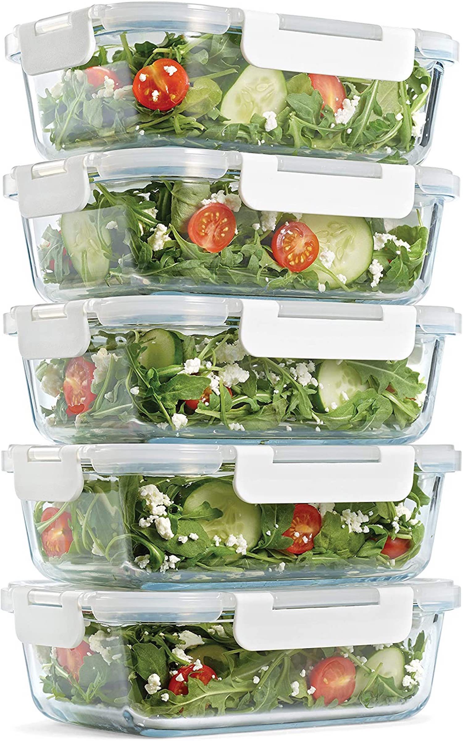 Fit &amp; Fresh Glass Containers