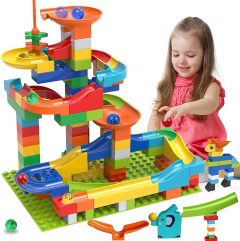 COUOMOXA Marble Run Building Blocks