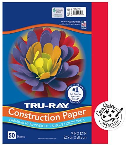 Pacon Tru-Ray Heavyweight Construction Paper