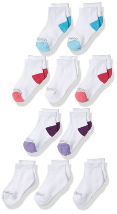 Fruit of the Loom Boys' Half Cushion Ankle Socks