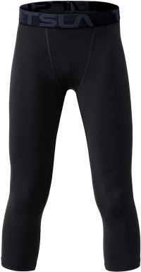 TSLA Kid's Thermal Compression Pants