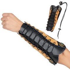 Huntingdoor Leather Archery Arm Guard