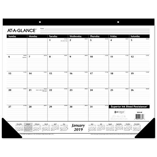 At-A-Glance Monthly Desk Pad Calendars