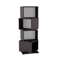 Atlantic Rotating Cube 4-Tier Multimedia Storage Tower