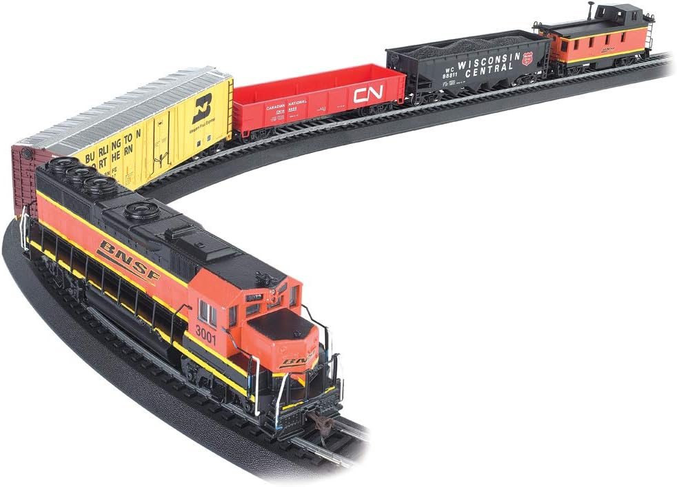 Bachmann Trains Rail Chief Ready-To-Run 130-Piece Electric Train Se
