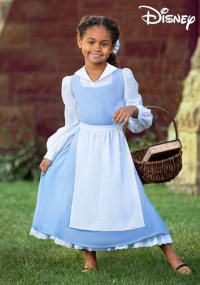 Disney Belle Blue Dress Costume for Kids