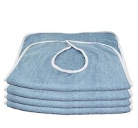 Bella Kline Design Deluxe Adult Terry Cloth Bib
