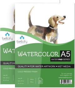 Bellofy Water Pad Series A5 Watercolor Paper