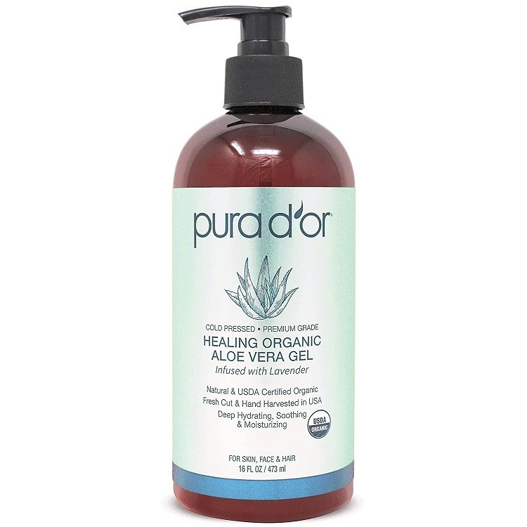 Pura D'or Lavender Aloe Vera Gel