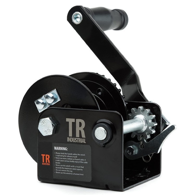 TR Industrial 600 lb hand winch