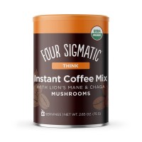 Four Sigmatic Think Instant Coffee Mix with Lion's Mane and Chaga Mushrooms