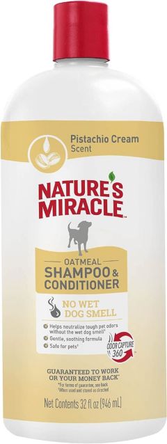 Nature's Miracle Oatmeal Shampoo and Conditioner