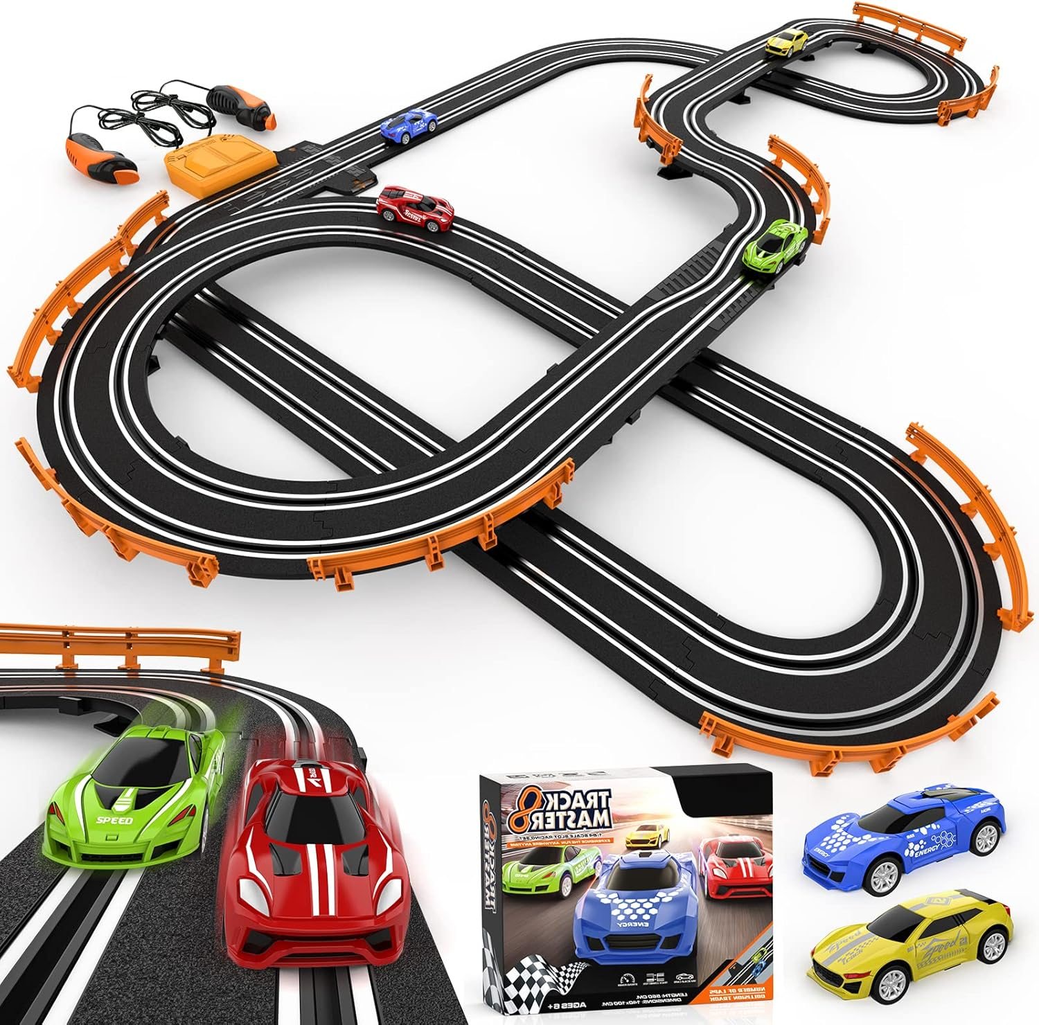 Wupuaait Slot Car Race Track Sets