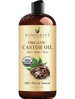 Handcraft Blends Organic Castor Oil 