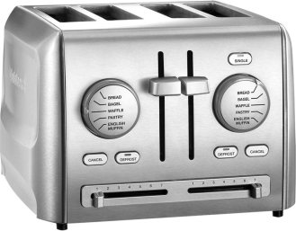 Cuisinart 4‑Slice Custom Select Toaster (CPT‑640P1)