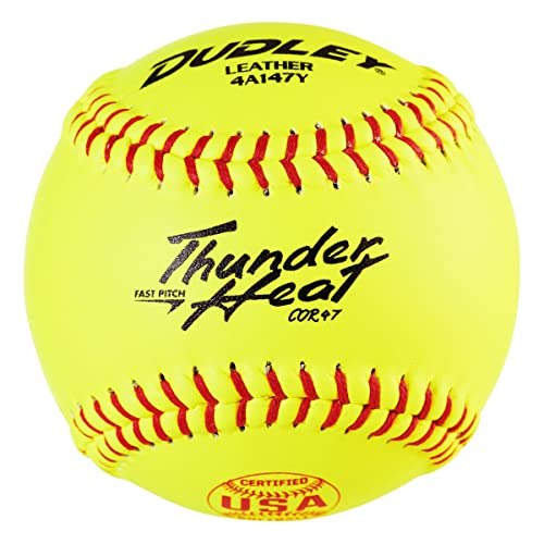 Dudley Thunder Heat Fast Pitch Softball, 12-Inch