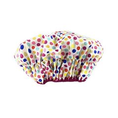 Betty Dain Fashionista Collection Mold-Resistant Lined Shower Cap