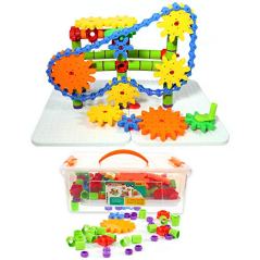 ETI Toys 192-Piece Jumbo Gears Set