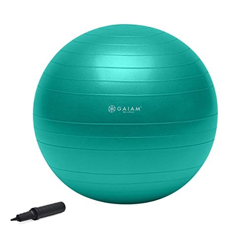 gaiam 65cm textured balance ball kit