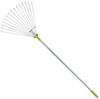 Gardenite 63" Adjustable Garden Leaf Rake