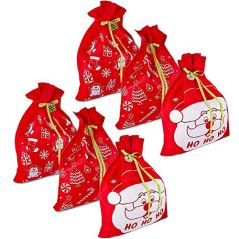 Gift Boutique Giant Reusable Christmas Bags, 6 Piece