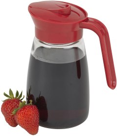 Good Cook Glass Syrup Dispenser with Lid