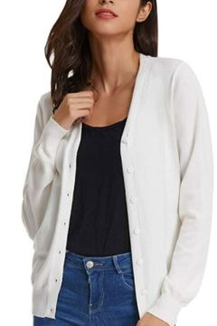 Grace Karin V-Neck Knit Cardigan