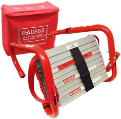 Hausse Retractable 3-Story Ladder