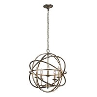 Home Decorator Collection Sarolta Sands Orb Chandelier