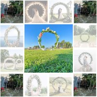 JC HUMMINGBIRD Round Metal Arch