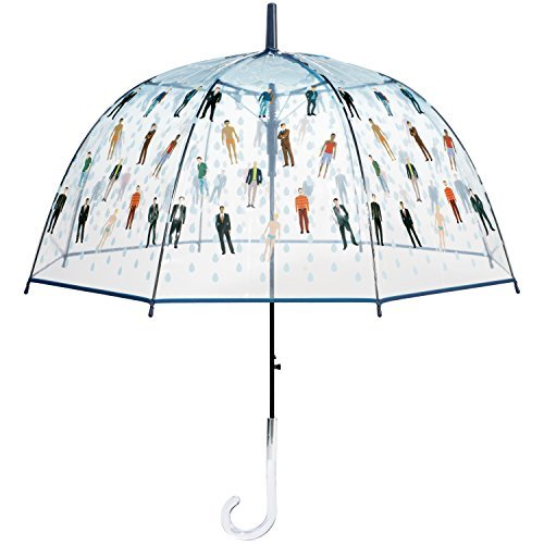 Maad Raining Men Clear Bubble Dome Umbrella