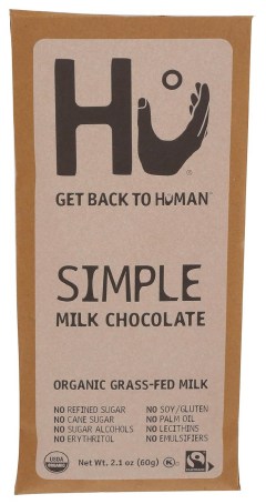 Hu Kitchen Organic Simple Milk Chocolate Bar