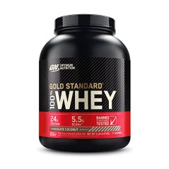 Optimum Nutrition Gold Standard 100% Whey Protein Powder, Chocolate Coconut