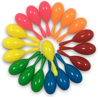 OuMuaMua Mini Plastic Maracas