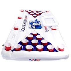 Play Platoon H2PONG Beer Pong Raft with Cooler