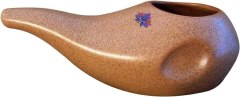 Sattvic Path Ergonomically Designed Hand-Made Ceramic Neti Pot