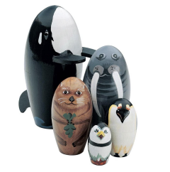 Bits and Pieces Willy and Friends Matryoshka Dolls