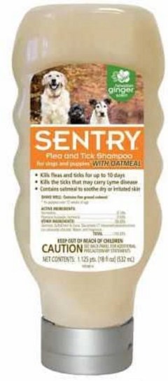 SENTRY Flea & Tick Shampoo with Oatmeal