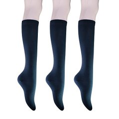 KONY Women's Cotton Knee High Socks