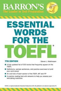Barron's Essential Words for the TOEFL