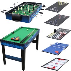 Sunnydaze 10 Combination Multi-Game Table