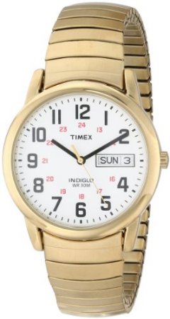 Timex Men's Easy Reader Day-Date Expansion Band Watch